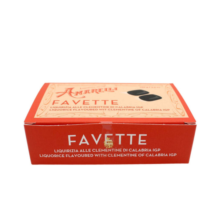 Amarelli Favette - Italian Pure Liquorice Flavoured With Clementine