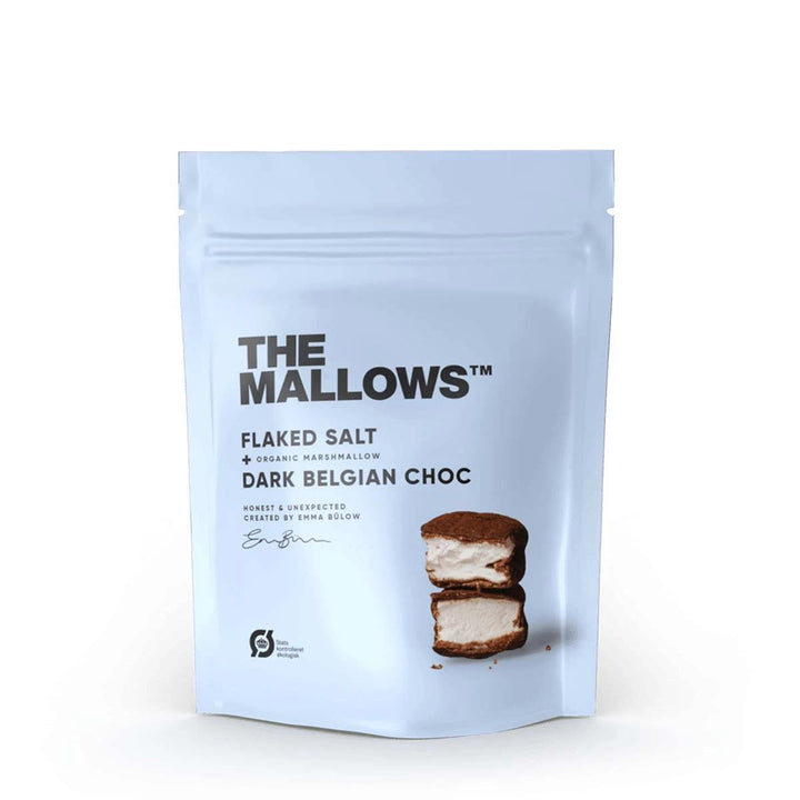 Flaked Salt - Organic Marshmallow Coated With Maldon Sea Salt & Belgian Dark Chocolate