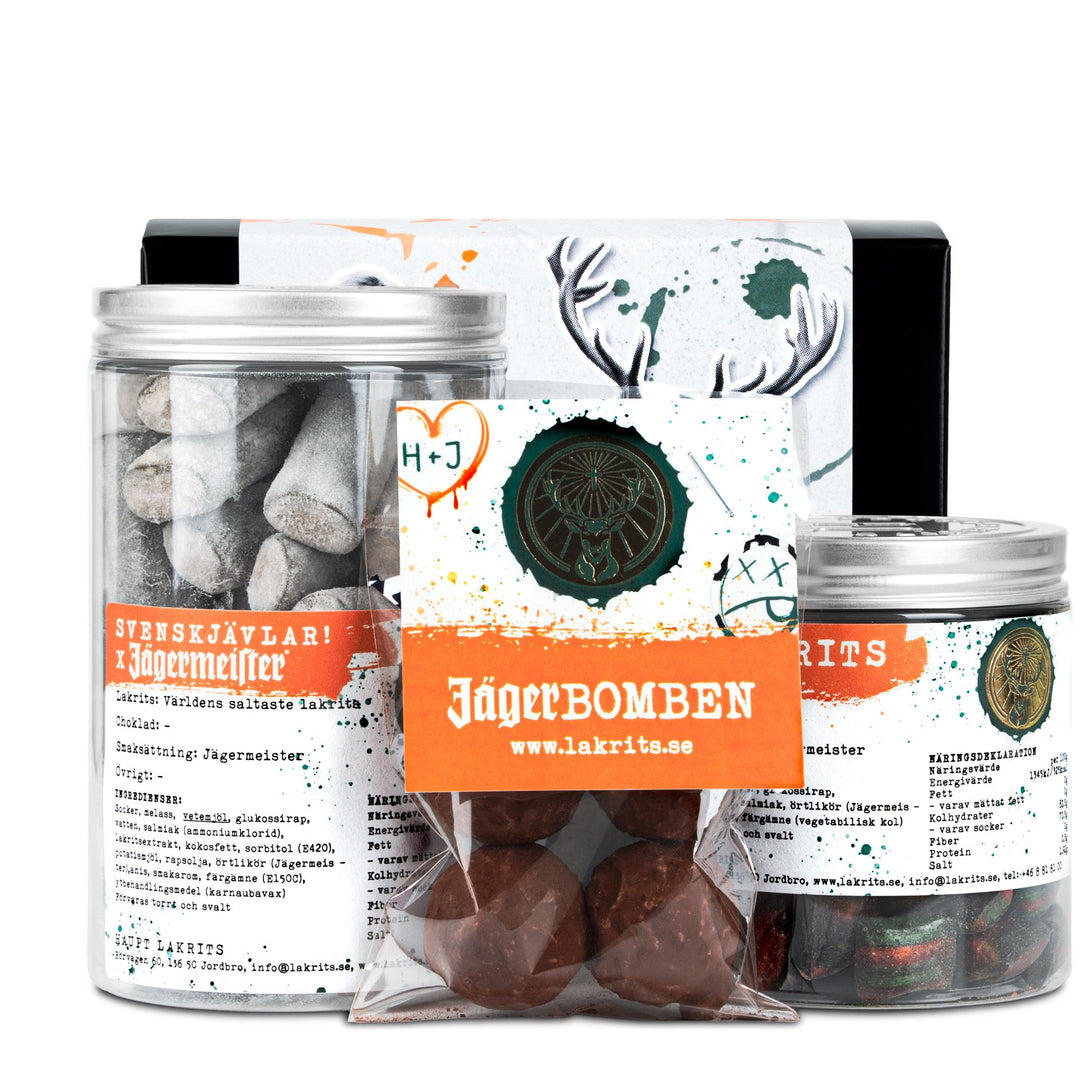 Haupt Lakrits Jägermeister Liquorice Gift Set