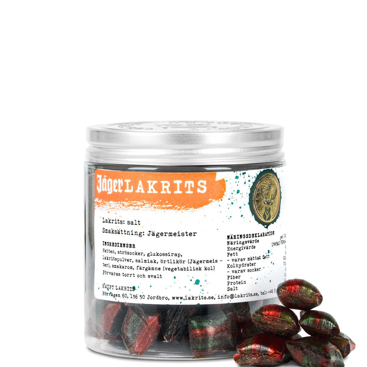 Jägerlakrits – Liquorice, Salmiak & Jägermeister Flavour Caramels