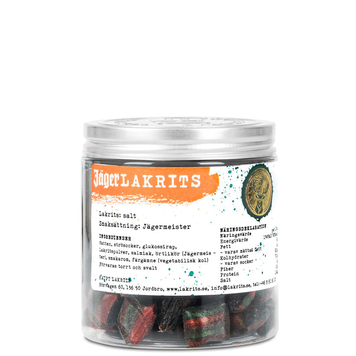 Jägerlakrits – Liquorice, Salmiak & Jägermeister Flavour Caramels