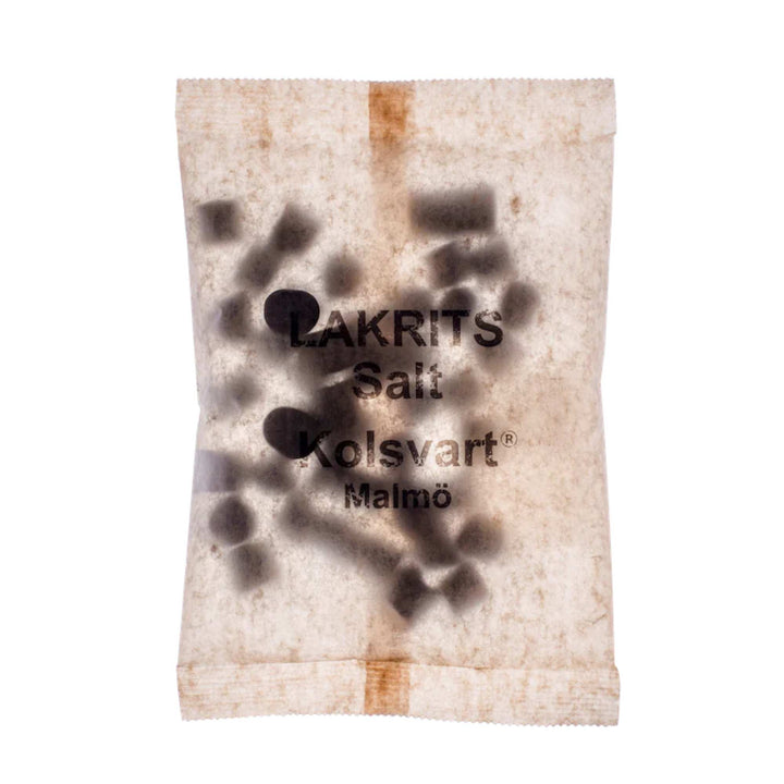 Kolsvart Lakrits Salt - Traditional Swedish Salty Liquorice Buttons