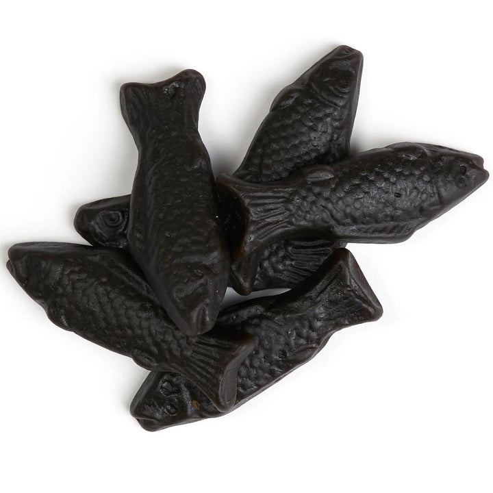 Kolsvart Lakrits Salta Fiskar - Swedish Salty Liquorice Fish