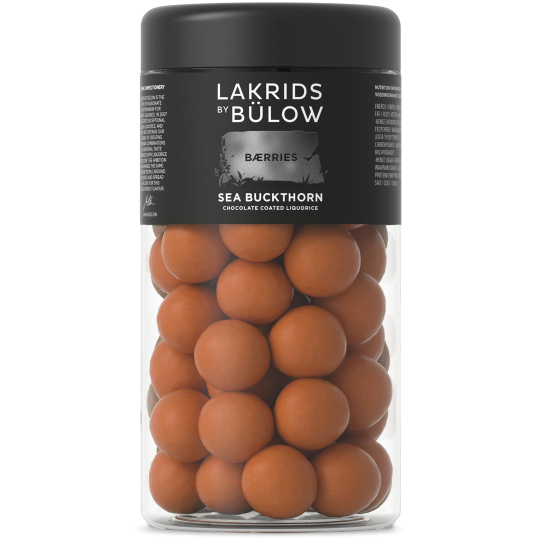 Lakrids BÆRRIES Sea Buckthorn - With Sweet Liquorice & White Chocolate