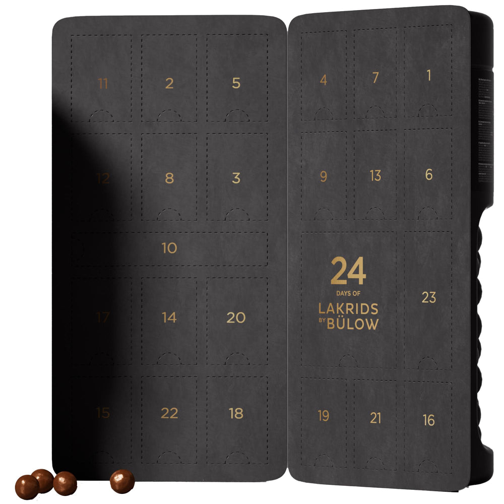 Lakrids by Bülow 2024 Large Deluxe Liquorice Advent Calendar