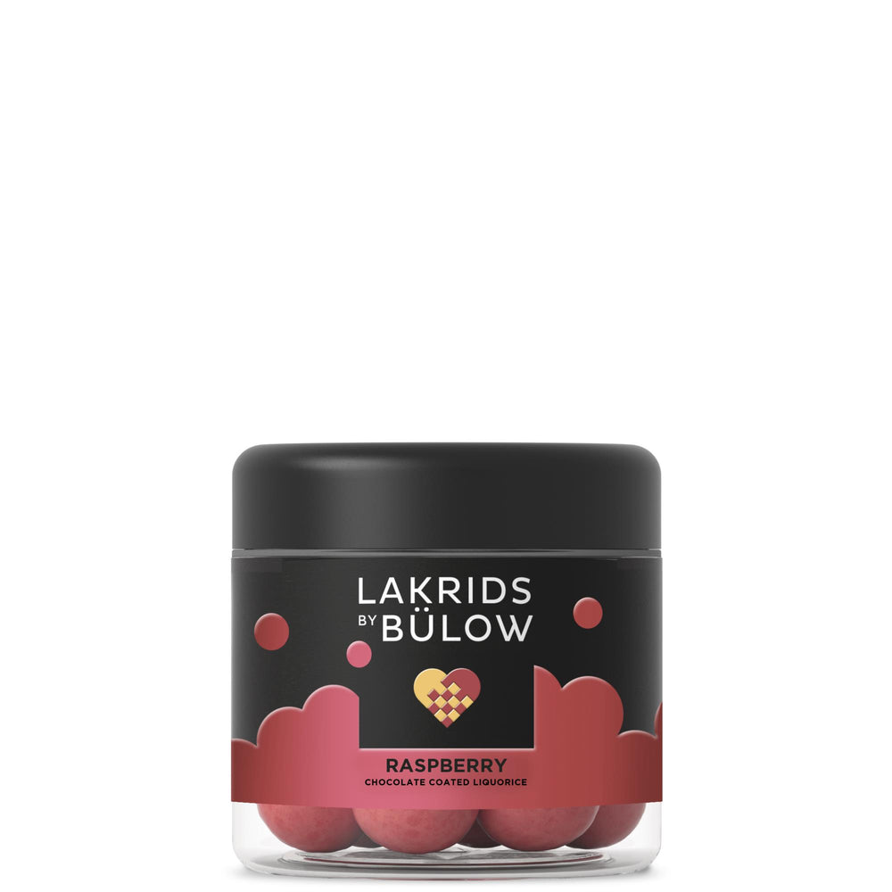 Lakrids Crispy Raspberry - Pink Raspberries & White Chocolate Coated Liquorice