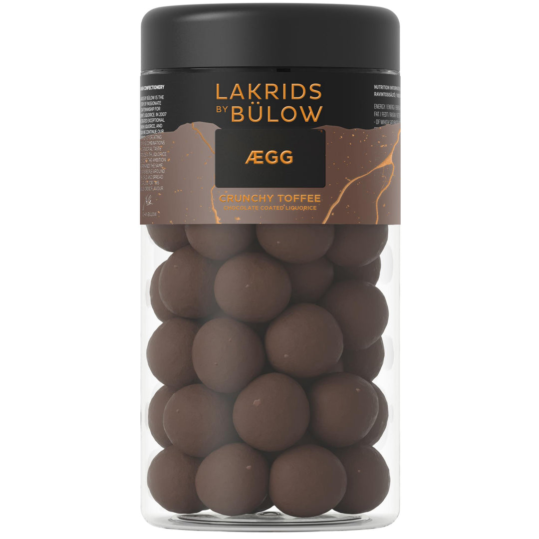 Lakrids Crunchy Toffee – Milk Chocolate, Toffee Pieces & Salt Liquorice