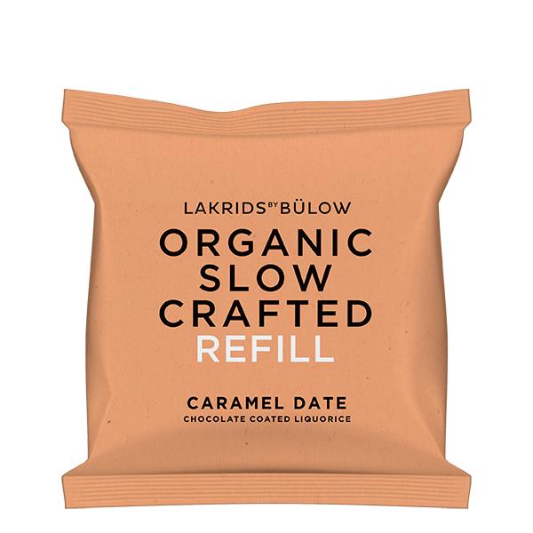 Lakrids CARAMEL DATE – Slow Cooked Liquorice Coated With Dulce Chocolate