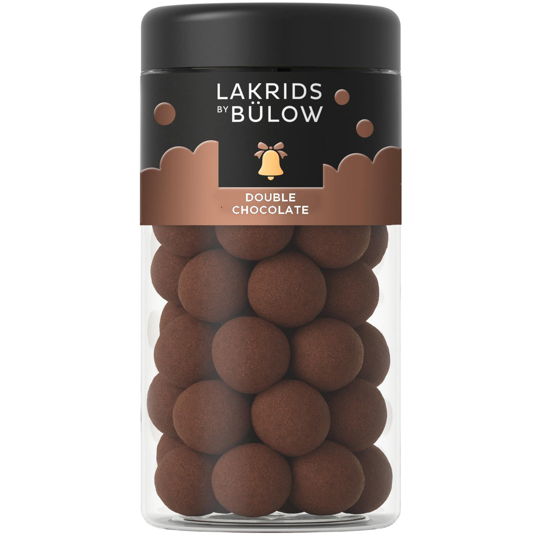 Lakrids Double Chocolate – Liquorice Coated in Dulce Chocolate & Crunchy Cocoa Nibs