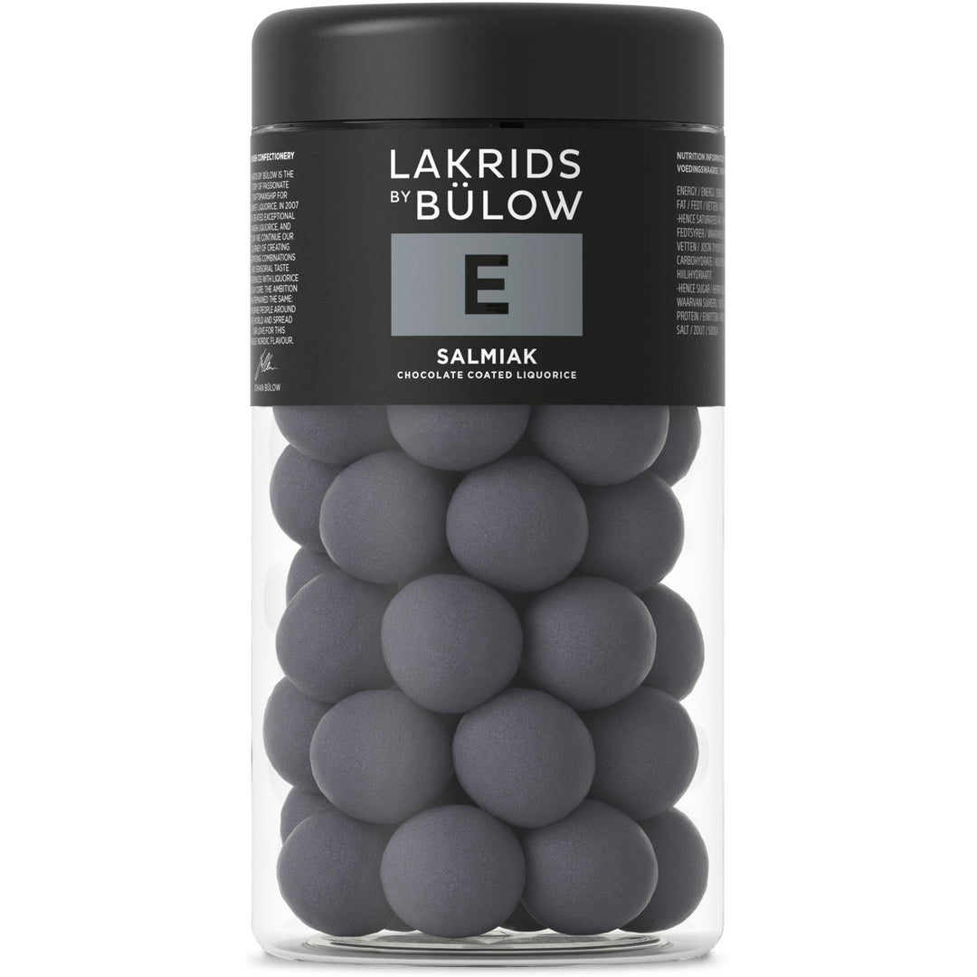 Lakrids Liquorice E - White Chocolate Coated Salty Liquorice-Lakrids by Bülow-295g-Lakrids by Bülow