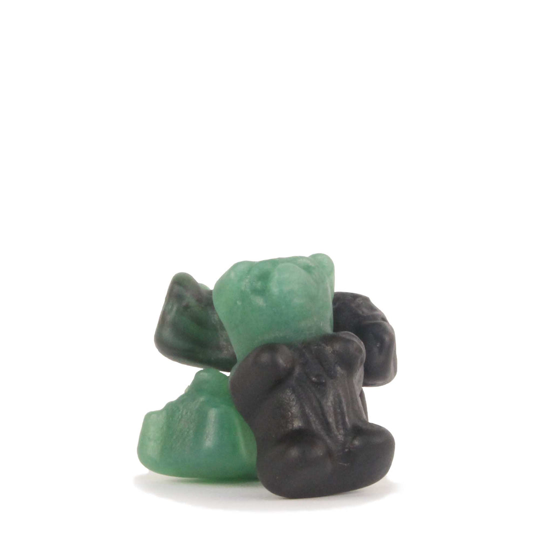 Pandabeertjes Drop-mint – Peppermint & Mild Salt Liquorice Gummy Bears