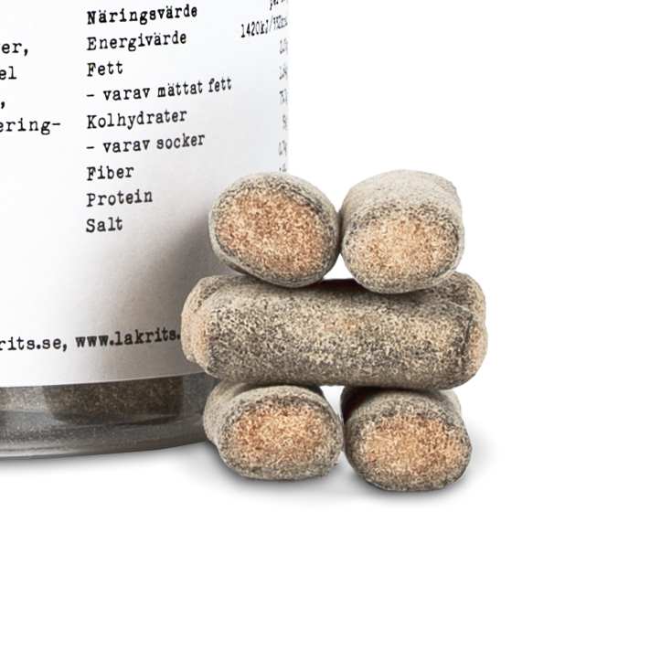 Pilska Finnar - Sugar Coated Liquorice Fondant Rolled In Liquorice Powder