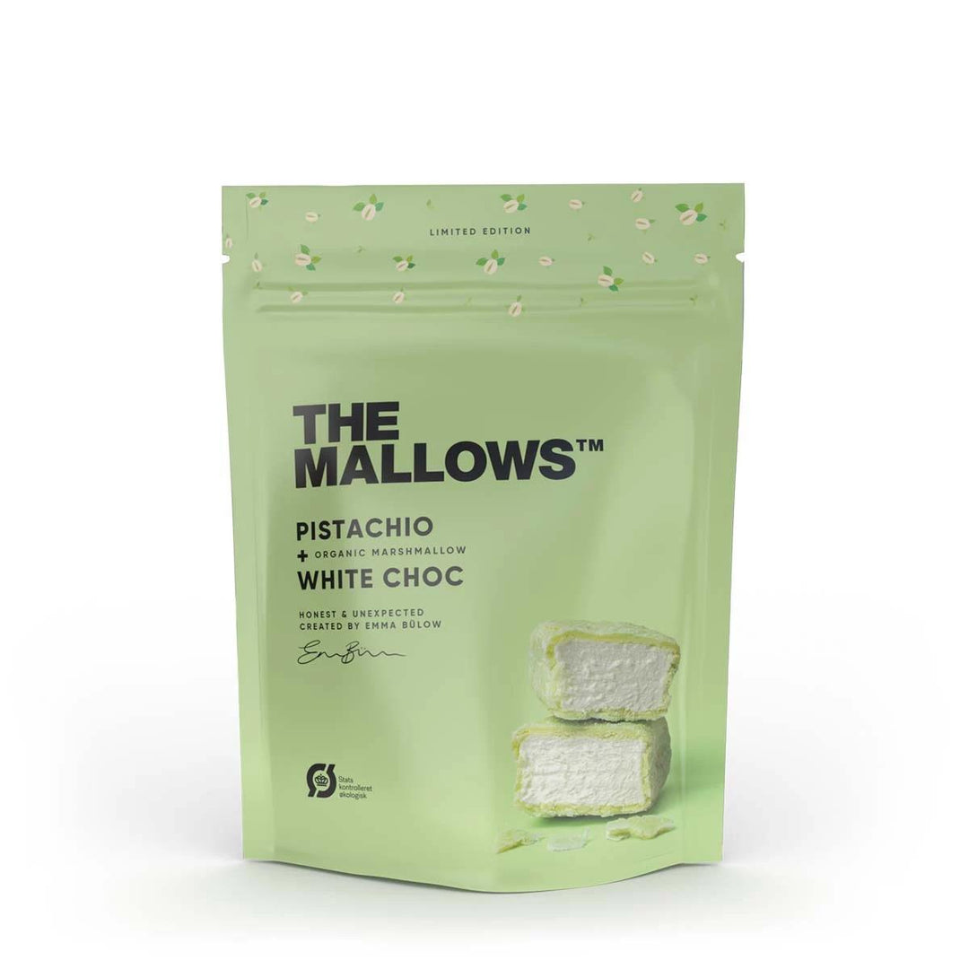 Pistachio - Vanilla Marshmallows with White Chocolate & Pistachio (90g)