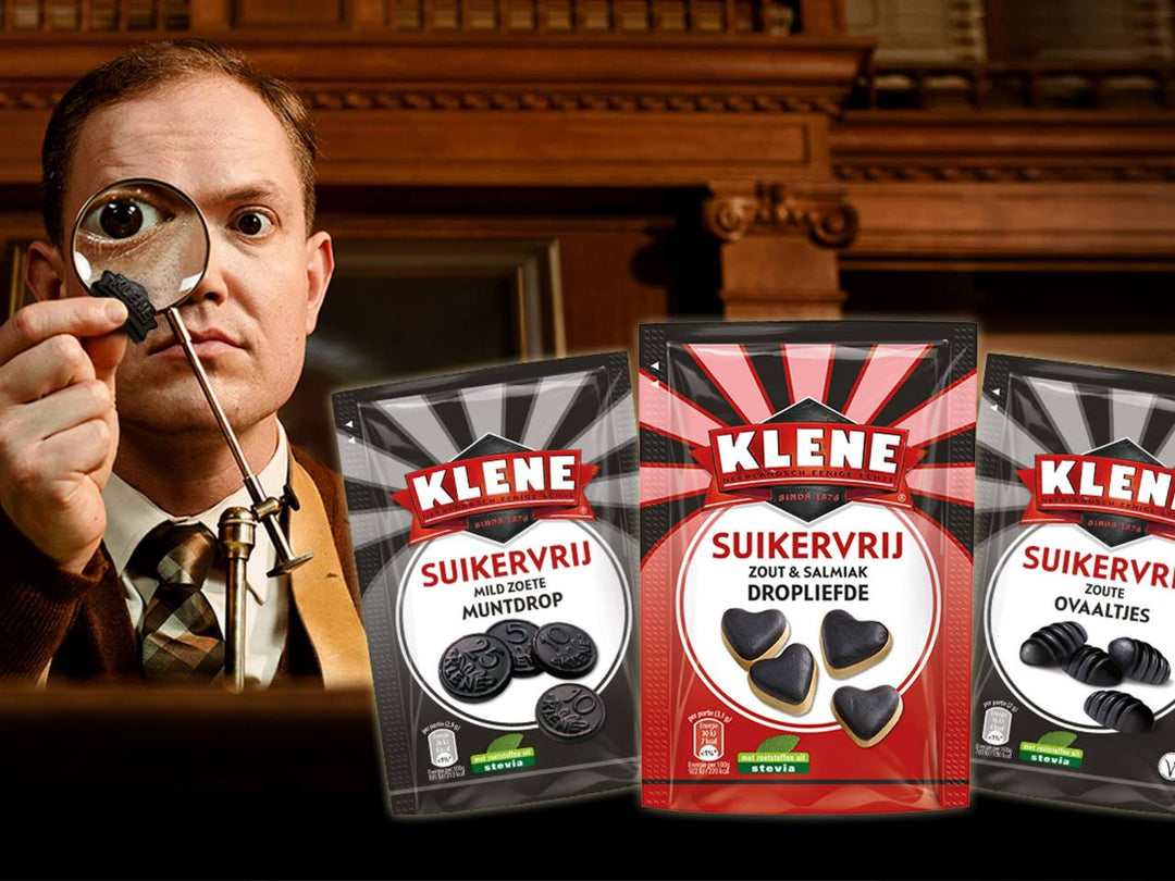 Klene sugar free black Dutch liquorice