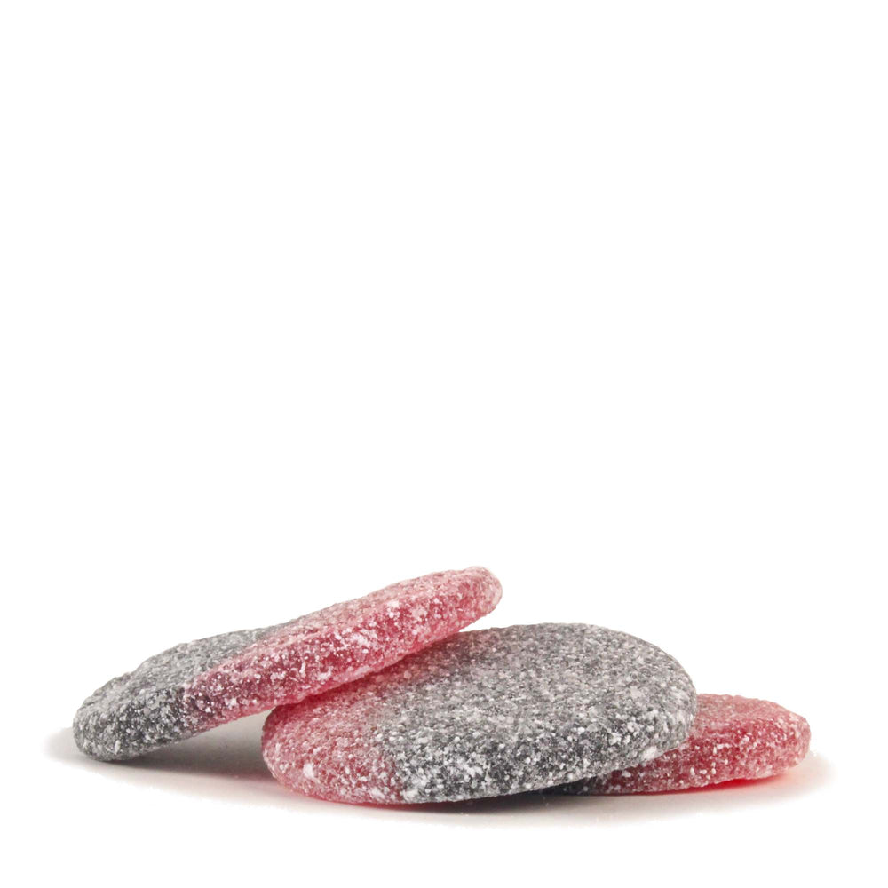 Veggie Sunsets - Sour Dutch Liquorice & Strawberry Gummy Sweets