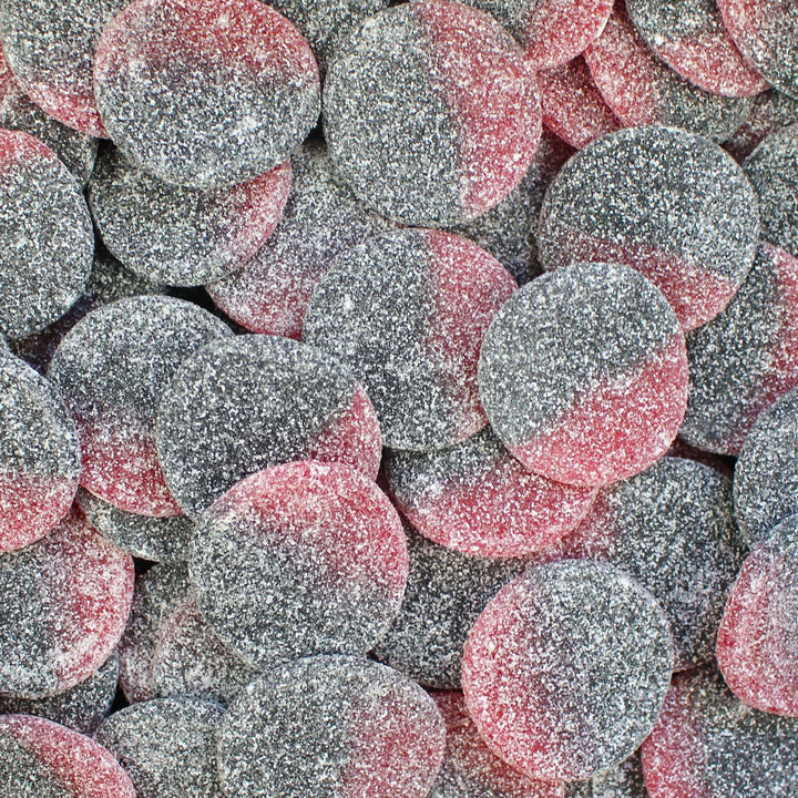 Veggie Sunsets - Sour Dutch Liquorice & Strawberry Gummy Sweets