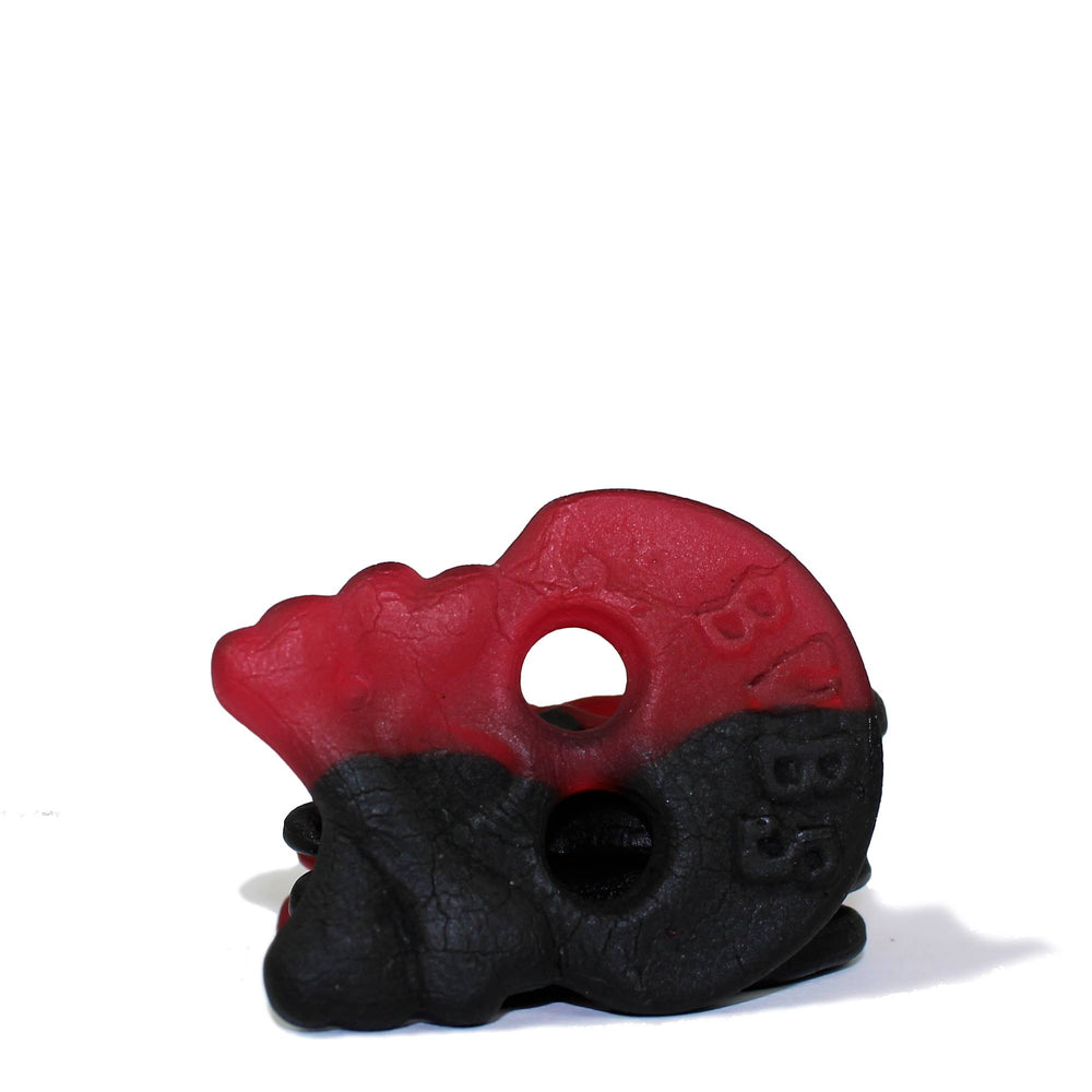 Bubs Hallon/Lakrits Skalle – Swedish Raspberry & Liquorice Skulls