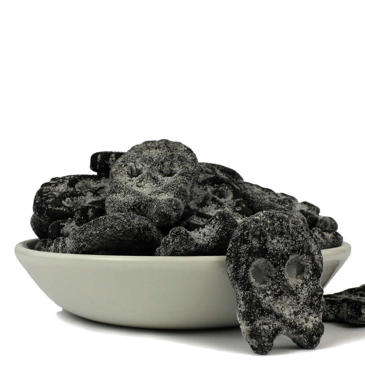 Bubs Saltskallar – Swedish Salty Liquorice Skulls