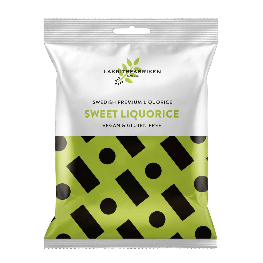 Lakritsfabriken Sweet – Soft Swedish Black Liquorice