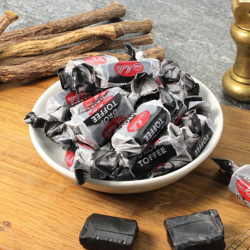 Drop Toffee – Dutch Salmiak (Salty) Liquorice Toffee | Gluten free-250g-Liquorice Heaven