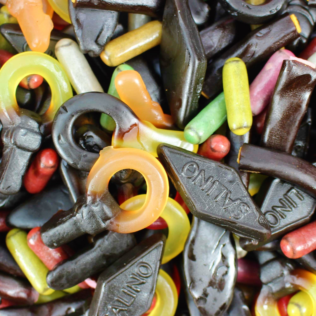 Haribo Gekleurde Drop Mix – Salty & Fruity Dutch Liquorice Mix