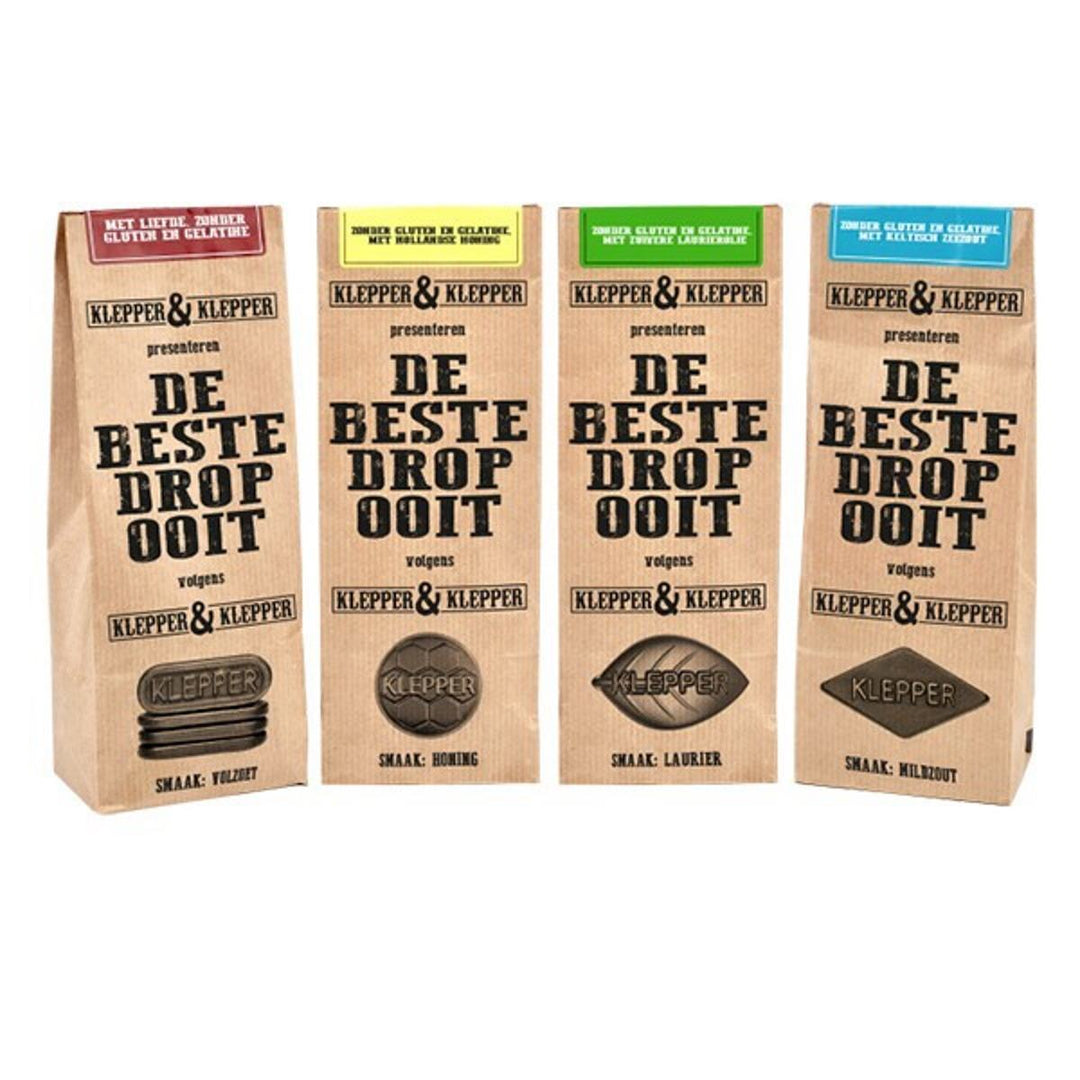 Klepper & Klepper Bundle - Sweet, Salt, Honey & Bay Leaf Dutch Liquorice Drops-Liquorice Heaven