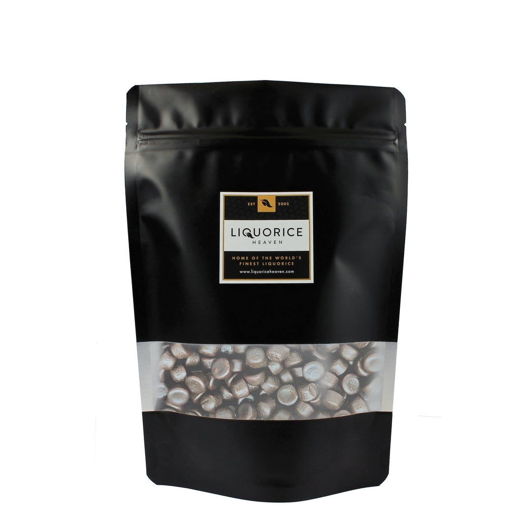 Krepeliendjes - Soft Dutch Liquorice Drops buttons | Gluten-Free Sweets-small pouch-Liquorice Heaven