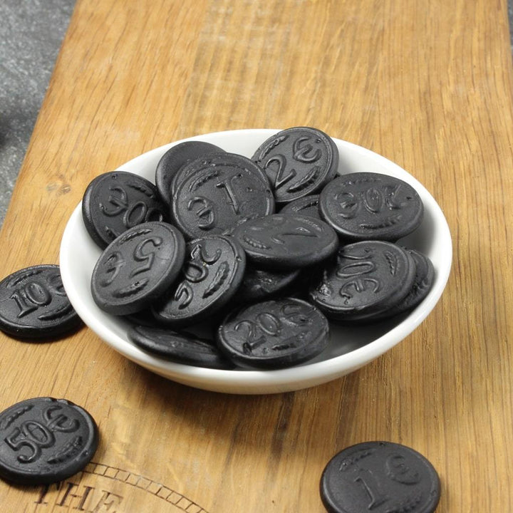 Muntendrop - Traditional Sweet and Salmiak Dutch Liquorice Coins-250g-Liquorice Heaven