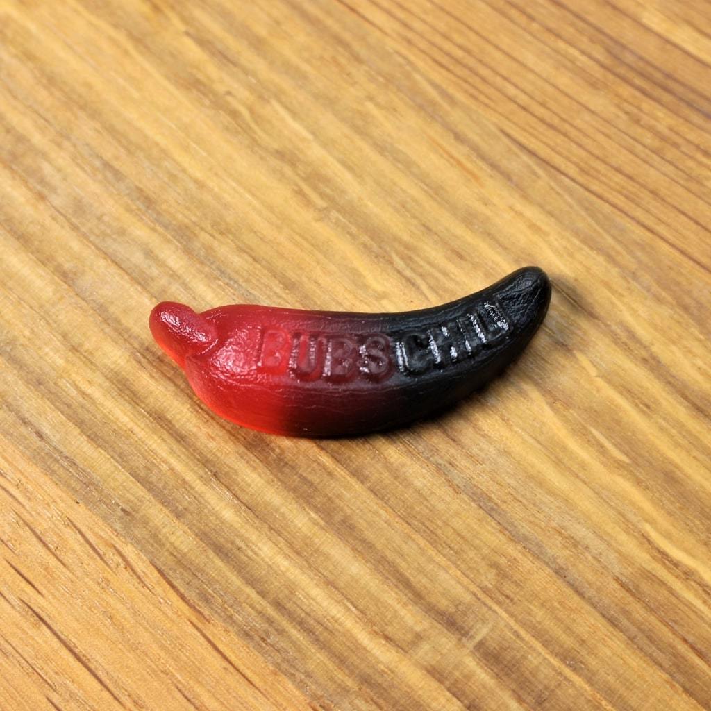 Röd Chili (Red Chili) - Swedish Cherry, Chilli and Liquorice fruit gums-250g-Liquorice Heaven