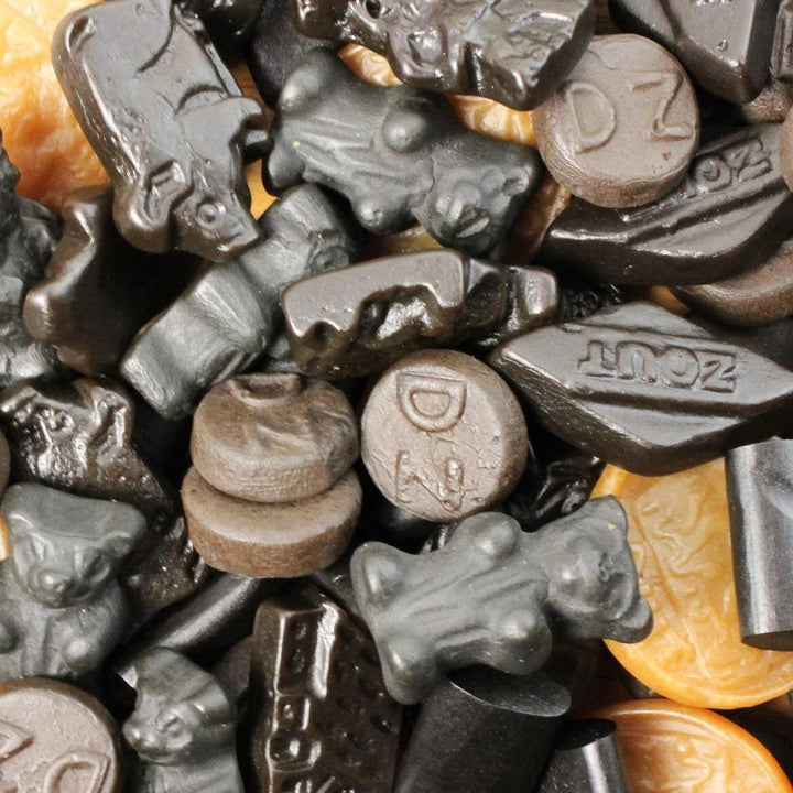 Salmiak Dutch Liquorice Mix - Salty Liquorice Sweets-250g-Liquorice Heaven