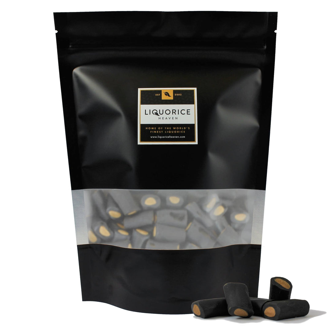 Salmiak Rocks - Sweet Dutch Liquorice With a Creamy Salted Centre - 500g - Liquorice Heaven