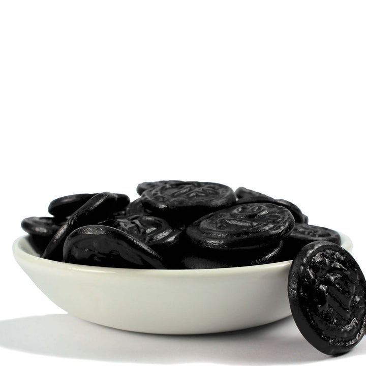 Zout Dropmunten (Salty Liquorice Coins) – Hard Sugar Free Dutch Liquorice